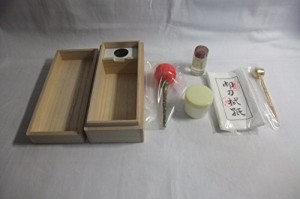 【刀剣手入具 目釘抜入 桐箱 1セット】 刀油（丁子油） 打粉 御刀拭紙（油・打ち粉用） 油布入れ 目釘抜き 桐箱入り 真剣 刀剣 手入れ 用