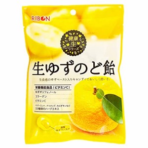 リボン 生ゆずのど飴 60g×12袋