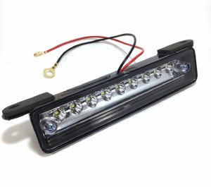 スズキ 用 9連 LED ライセンス ランプ ナンバー 灯 ユニット ホワイト ライト ジムニー JA11 JA12 JB23 等 移動用 カスタム テール リア 