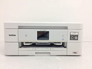 【中古】brother A4インクジェット複合機 PRIVIO DCP-J968N-W ホワイト (両面印刷/ADF/レーベル印刷/有線・無線LAN対応)