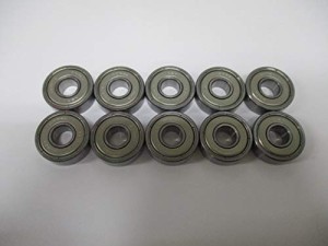 （10個入り） 608ZZ 　ミニチュアベアリング 【NSK】 スチール 両シール付 608ZZ 内径8mm×外径22mm×幅7mm （10個入り）