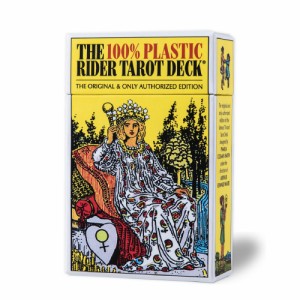 タロットカード 78枚 ウェイト版  【 プラスチック ライダー・ウェイト タロット　The 100% Plastic Rider Tarot Deck 】日本語解説書付