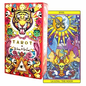 タロットカード 78枚 タロット占い 【 タロット デ エル・ディオス・デ・ロス・トレス　Tarot de El dios de los tres 】日本語解説書付