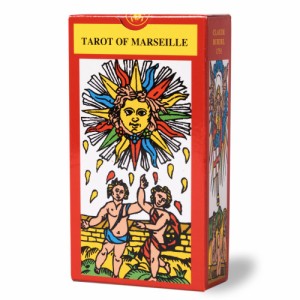 タロットカード 78枚 マルセイユ版 タロット占い 【 タロット オブ マルセイユ　Tarot of Marseille 】日本語解説書付き　[正規品]