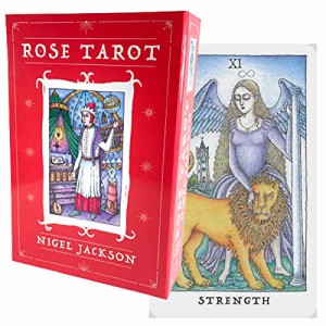 タロットカード 78枚 マルセイユ版 タロット占い 【 ローズ タロット　Rose Tarot 】日本語解説書付き　[正規品]