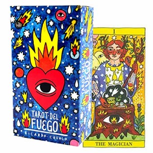 タロットカード 78枚 タロット占い 【 タロット デル フエゴ　Tarot del Fuego 】日本語解説書付き　[正規品]