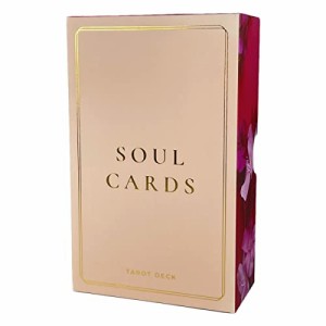 タロットカード 78枚 ウェイト版 タロット占い 【 ソウルカード タロット ブラッシュ・ピンク　Soul Cards BLUSH PINK 】日本語解説書付