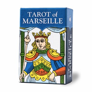 タロットカード 78枚 マルセイユ版 ミニチュア タロット占い 【 タロット オブ マルセイユ ミニ　Tarot of Marseille MINI 】日本語解説