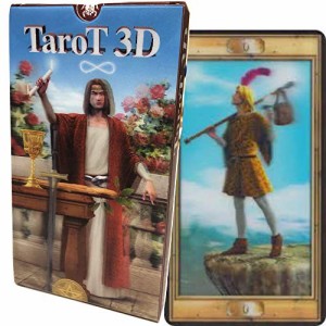 タロットカード 22枚 ウェイト版 タロット占い 【 タロット 3D　TaroT 3D 】日本語解説書付き　[正規品]