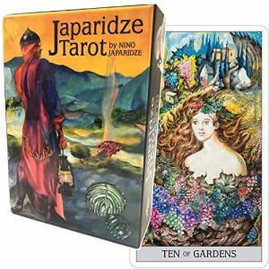 タロットカード 78枚 タロット占い 【 ジャパリゼ タロット　Japaridze Tarot 】日本語解説書付き　[正規品]