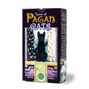 タロットカード 78枚 ウェイト版 タロット占い 【 タロット オブ ペイガン・キャッツ　Tarot Of Pagan Cats 】日本語解説書付き　[正規品