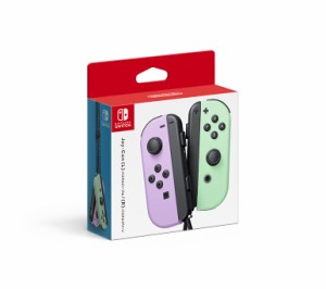 任天堂 純正品 Joy-Con(L) パステルパープル/(R) パステルグリーン ジョイコン joy-con コントローラー ニンテンドースイッチ