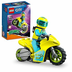 レゴ LEGO シティ スタントバイク サイバー 60358 おもちゃ レゴブロック レゴシティ バイク ミニフィグ セット 5歳以上