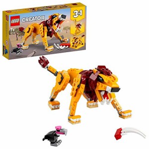 レゴ LEGO クリエイター ワイルドライオン 31112 レゴブロック レゴクリエイター 動物 おもちゃ 3in1 ダチョウ イノシシ
