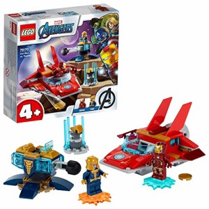 レゴ LEGO スーパー・ヒーローズ アイアンマン vs.サノス 76170 レゴブロック レゴアベンジャーズ おもちゃ ミニフィグセット  飛行機