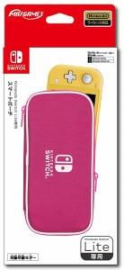 Nintendo Switch Lite専用スマートポーチ ピンク【新品】【任天堂ライセンス商品】