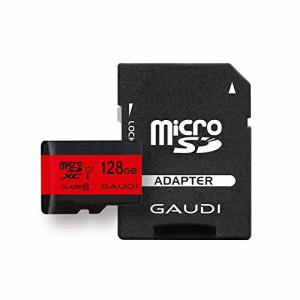 【新品】GAUDI microSDカード 128GB UHS-I Class10 Nintendo Switch 動作確認済 3年保証 GMSDXCU1A128G