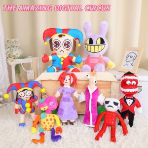 【新品！The Amazing Digital Circus Plush！】送料無料 8種類 デジタルサーカス周辺ピエロ人形 ぬいぐるみ おもちゃフィギュア 誕生日用