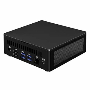 高性能ミニ PC Core i7 1165G7 Mini PC Windows11 Pro/Office 2019搭載 8G/16G DDR4 RAM 大容量SSD 2HDMI2.0 ミニDP1.4 4K 3画面同時出力