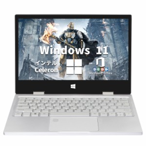 日本上陸 YHBIN【Win 11 Pro/Office 2019搭載】11.6インチ YOGA 2-in-1 コンパクトPC/タブレット、16GBメモリ、メタルボディ、軽量1.1kg