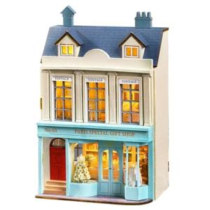 CUTICATE 1/24 ドールハウスキット 木製 CUTICATE 1⁄24 ドールハウスキット 木製 5 めずらしく 個 1:12