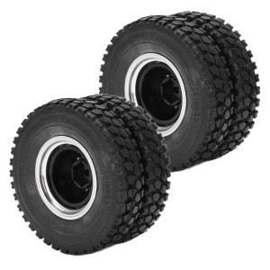 Amazon | TRZX 1/14タミヤトレーラートラックRCカー用4個アルミ