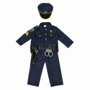 ハロウィン衣装 子供 警官 男の子 ポリス 仮装 コスチューム 警察 キッズ パイロット 子供服 Halloween コスプレ 警察官 制服 おまわりさ