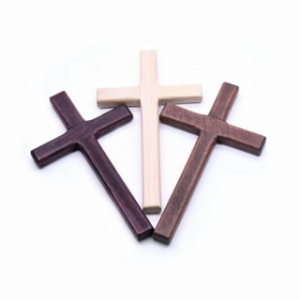 シンプル 十字架 オーナメント オブジェクト ナチュラル ブラック ブラウン 置物 インテリア 美品 ＤIY 装飾 飾り 置き物 クロス