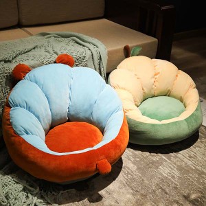 座布団 クッション S(48*43*6cm) L(60*55*10cm) フロアクッション 北欧 チェアパッド ソファー 椅子用 おしゃれ 和室 抱き枕 チェアクッ