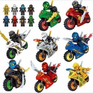 レゴ交換品 レゴ交換品ブロック LEGO交換品 レゴ交換品ブロック ニンジャゴー 忍者とバイク各８台 交換品 クリスマス プレゼント