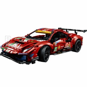 　外箱あり　レゴ互換　テクニック　ブロック　フェラーリ　488　GTE AF コルセア　42125　 レゴ互換品 lego レゴ互換 レゴブロック 互換