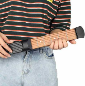 ポケットギター 6フレット 練習用 ポケット ギターコードトレーナー 持ち運び簡単 ポケットギター トレーニングツール ギター 練習