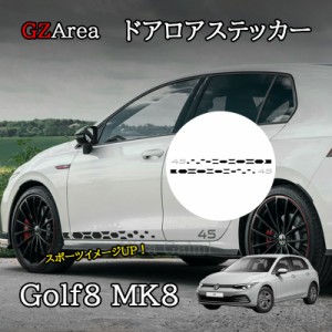 ゴルフ8 Golf8 MK8 アクセサリー カスタム パーツ ドアロアステッカー GD8019