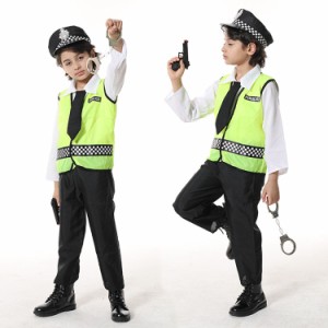 ハロウィン 仮装 警察 コスプレ こども ハロウィン 衣装 子供 警察官 コスチューム 変装 子供 男の子 ポリス コスプレ ベビー 警察官 警