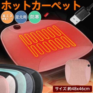 ホットマット ホットカーペット 温度調節 USB 車載用 ミニ 一人用 省エネ 座布 電気ホットマット 座布団 車内 加熱パッド