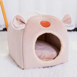 猫ハウス 冬 犬ハウス 冬用 猫 犬 ベッド ドーム ペットハウス ペットハウス ペットベッド ドーム型 猫用 ペット小屋 滑り止め 小型犬 ペ