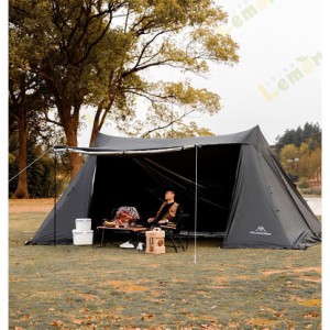 テント パップテント M Mountainhikerr 3-4人用 大型 前室付き 煙突設置可能 キャンプ アウトドア キャンプ用品 アウトドア用品