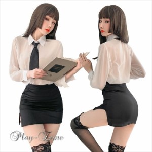 OL 女教師 秘書 家庭教師 仮装 コスプレ セクシー コスチューム カッターシャツ コスプレ タイトスカート セクシー スカート ミニスカ シ