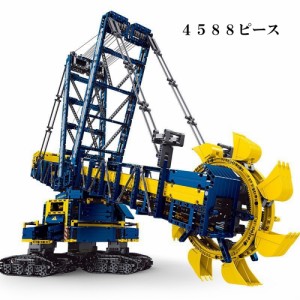 レゴ　互換　ブロック　テクニック　バケット掘削機　大型　リモコン　モーター付き レゴ互換品 lego レゴ互換 レゴブロック 互換品  ク