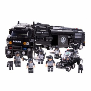 レゴ互換　ブロック　ＳＷＡＴ　ディフェンダー　コンバット　作戦本部　１４９２ピース　ライトブロック付き レゴ互換品 lego レゴ互換 