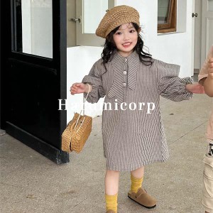 ワンピース キッズ 子供服 女の子 長袖ワンピース ベビー服 春秋 ロングワンピース ジュニア 子ども服 赤ちゃん 女児 子供ドレス 結婚式 