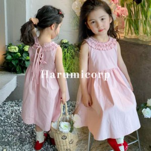 ワンピース キッズ 子供服 女の子ワンピース ベビー服 夏服 韓国子ども服 ジュニア おしゃれ かわいい 子供 ドレス ピアノ 発表会 結婚式