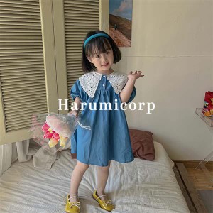 子供服 ワンピース 女の子 半袖 春 夏 韓国子ども服 ワンピース キッズ おしゃれ ベビー服 ジュニア 子供 ドレス ピアノ 発表会 結婚式 