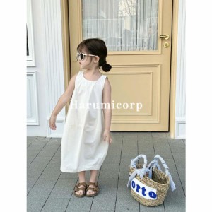 ワンピース キッズ 子供服 女の子 夏服 ベビー服 ロングワンピース 韓国子ども服 ジュニア おしゃれ かわいい 結婚式 卒園式 卒業式 七五