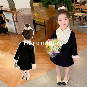 ワンピース キッズ 子供服 女の子 長袖ワンピース ベビー服 春秋 フォーマル 子ども服 赤ちゃん 女児 子供ドレス 結婚式 おしゃれ 可愛い