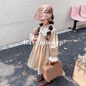 ワンピース キッズ 長袖 子供服 レースワンピース 女の子 春 ベビー服 赤ちゃん ドレス 子供 ピアノ 発表会 結婚式 子ども服 ジュニア お