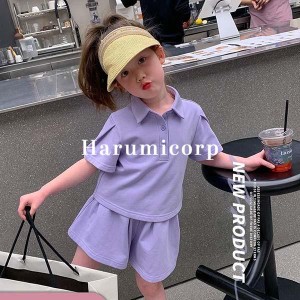 セットアップ キッズ 子供服 女の子 ジャージ 上下セット スポーツ ベビー服 tシャツ 半袖 ハーフパンツ おしゃれ 可愛い 春 夏 ジュニア