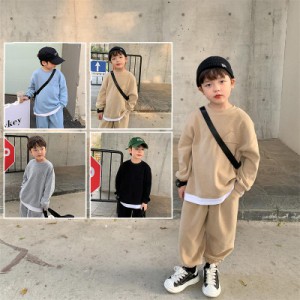 ジャージ キッズ 上下セット 子供服 男の子 秋服 子供ジャージ 長袖 セットアップ tシャツ ロングパンツ ジャージパンツ 長ズボン 韓国子