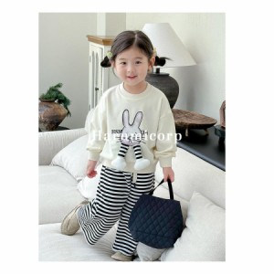 セットアップ キッズ 子供服 女の子 パーカー ロングパンツ おしゃれ 可愛い ベビー服Tシャツ ジャージ 上下セット スウェット スポーツ 