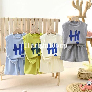 セットアップ キッズ 子供服 女の子 男の子 ジャージ 上下セット ベビー服 tシャツ ハーフパンツ おしゃれ 可愛い 韓国こども服 春 夏 ジ